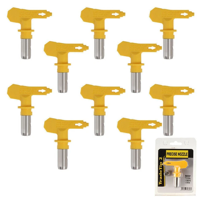 REVERSIBLE AIRLESS SPRAY Gun Tips Nozzles For Titan Wagner Paint