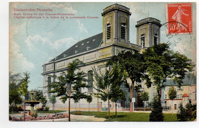 THIONVILLE - Moselle - CPA 57 - l' église