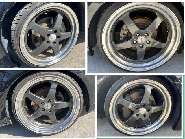 JDM WORK GNOSIS 20 inch aluminum wheels 114.3 5 holes 9J 10J+35 