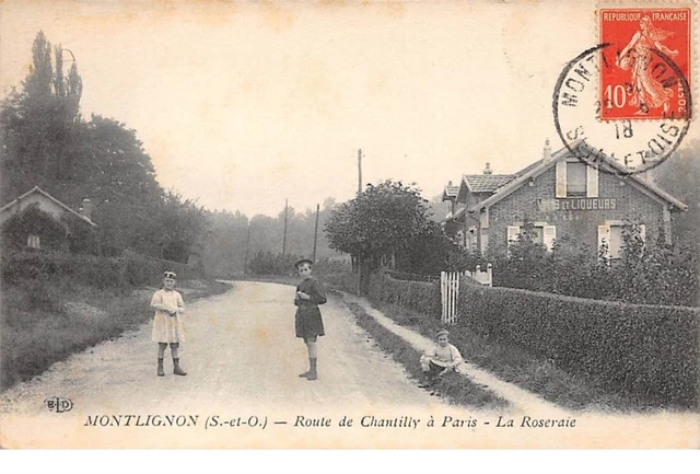 95 - n°111784 - Montlignon - Route de Chantilly à Paris - La Roseraie