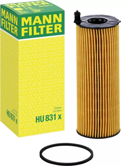 MANN-FILTER HU 831 x Ölfilter für Audi VW A8 D3 A6 C6 A4 B7 Phaeton Avant