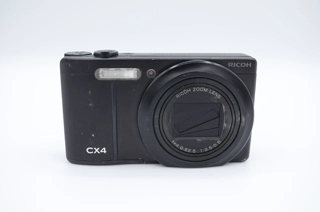 Ricoh CX4 (10MP) Digital Camera Black