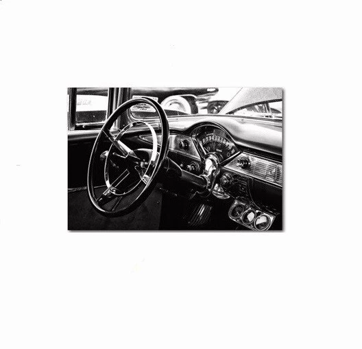 Achat Plaque Métallique Pin Up Fill er up - Full Service Garage - 71 x 43 cm en gros