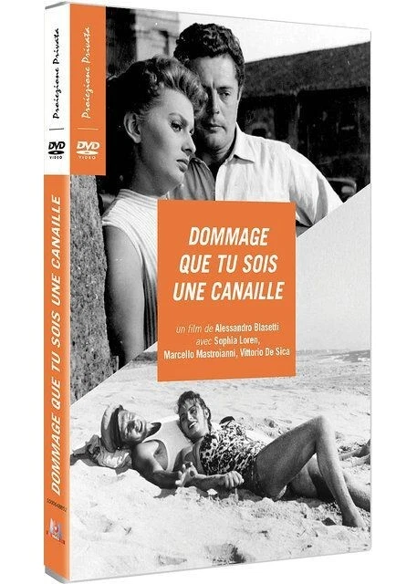 DVD Dommage que tu sois une canaille (Marcello Mastroianni - Sophia Loren)