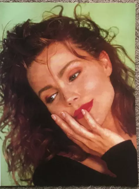 BELINDA CARLISLE - 1989 Full page magazine annual poster