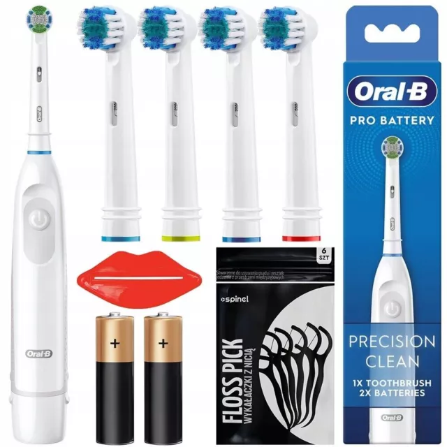 Cepillo de dientes eléctrico Oral-B Pro DB5 Blanco + 4 accesorios de repuesto