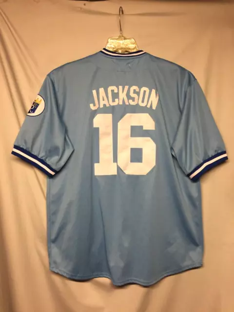 Kansas City Royals Bo Jackson #16 2020 Mlb Sky Blue Jersey - Dingeas