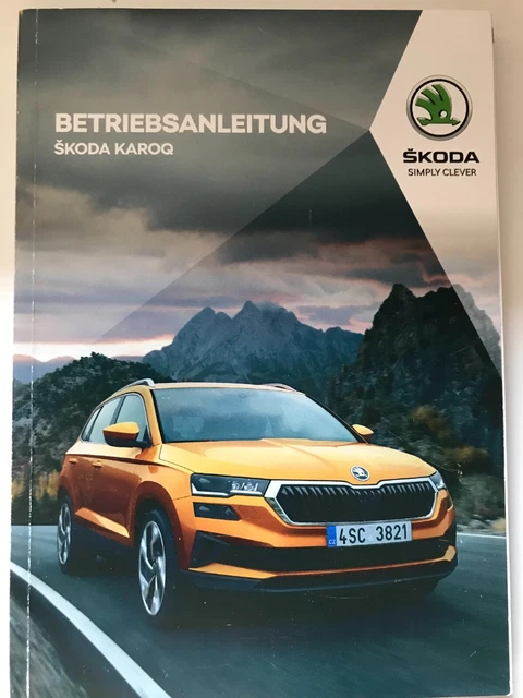 Bedienungsanleitung Skoda Karoq 2022