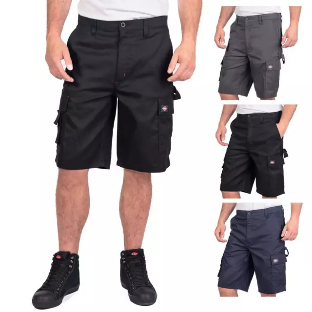 Lee Cooper Workwear Mens Multi Pocket Combat Short Bottoms Classic Cargo Shorts