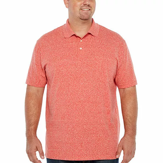 Men's The Foundry Big & Tall Supply Co. Short Sleeve Polo Shirt Size: 2XLT  ()