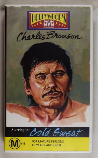 Cold Sweat VHS Tape Charles Bronson