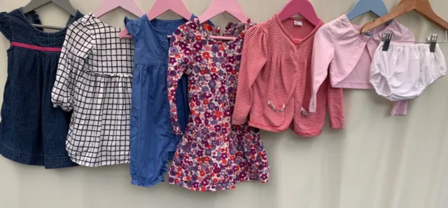 Girls bundle of clothes age 9-12 months next mini club F&F