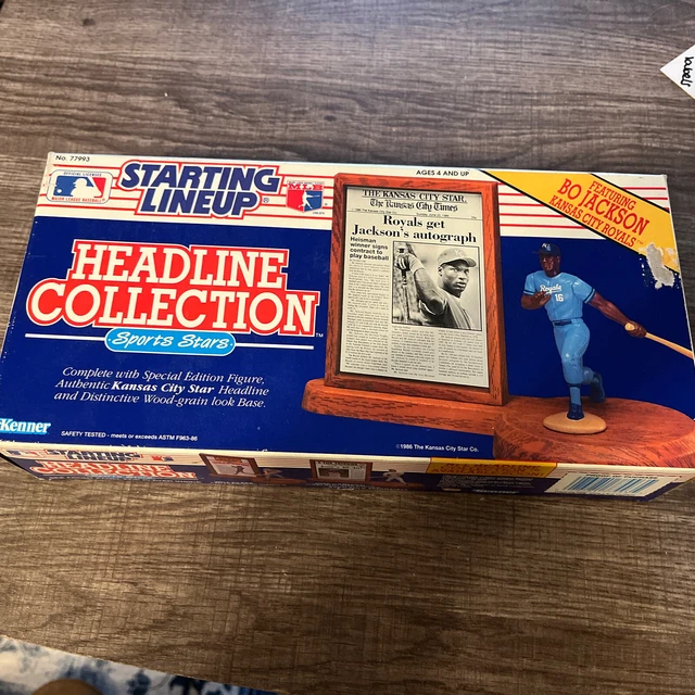 FIGURINE BO JACKSON KC Royals Starting Lineup 1991 MLB SLU HEADLINE