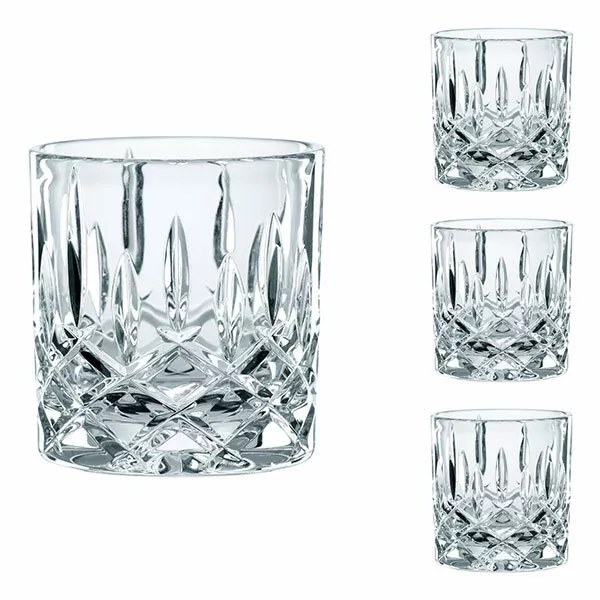 Nachtmann Noblesse Single Old Fashioned Whiskyglas Gläser Set 4tlg Kristallglas