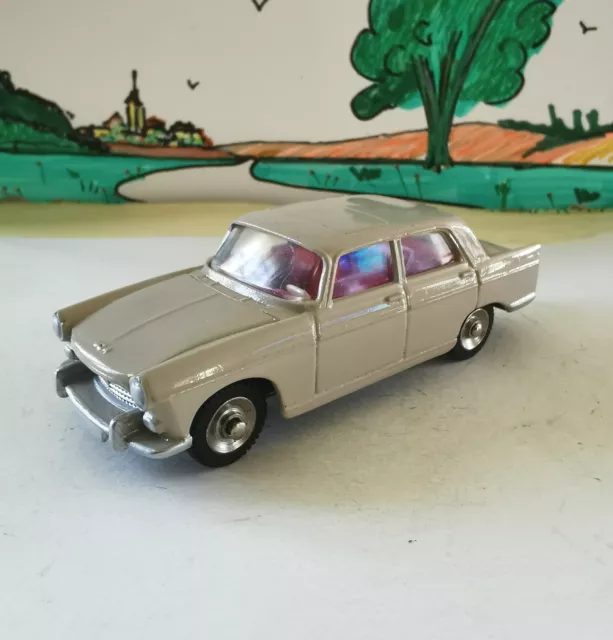Dinky Toys Peugeot 404 Réf 553 Fabriqué Par Meccano Made In France