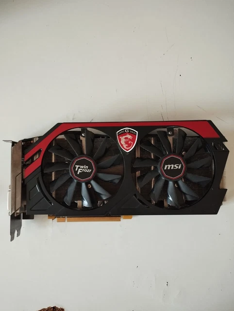 Carte Graphique MSI GeForce GTX 760 Twin Frozr – 2 Go GDDR5, D'occasion