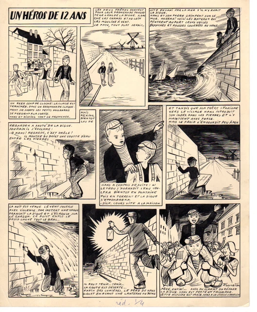 Dessin Original De Bande Dessinée Par Laurent Patur Aud - Planche Illustration Sans Marque Générique