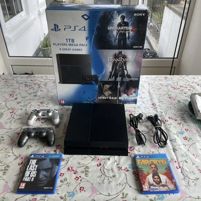 Sony PlayStation 4 console 1tb with games bundle