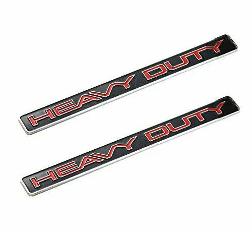 2pc New Heavy Duty Door Emblem Badge Symbol Logo Replacement for 1500 2500 09-13