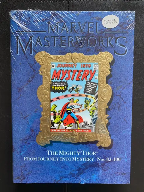 Marvel Masterworks Vol.18 The Mighty Thor 1St Print Hc 1991 Sealed Jitm #83-100