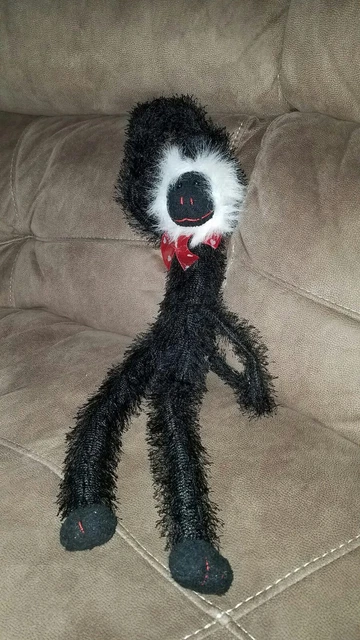 19" Plush Hanging Monkey STUFFED ANIMAL soft stretchy arms VALENTINES DAY bow
