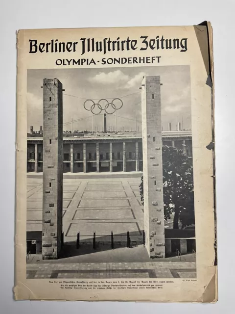 Berliner Illustrierte Zeitung Olympia-Sonderheft 1936