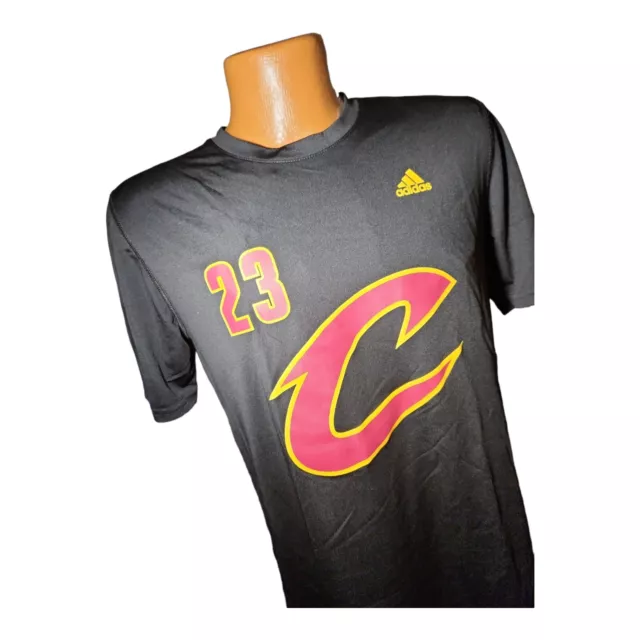 Adidas Lebron James Cleveland Cavs Jersey Black 2016 NBA Finals Youth Size  S (8)