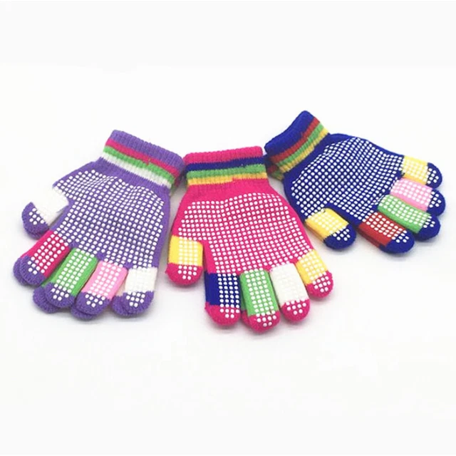 12 Pairs Gants Garçons 8-10 Gants Chauds Gants De Ski Particules