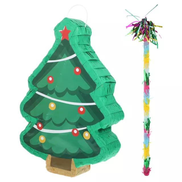 1 juego árbol de Navidad piñata decoración navideña,