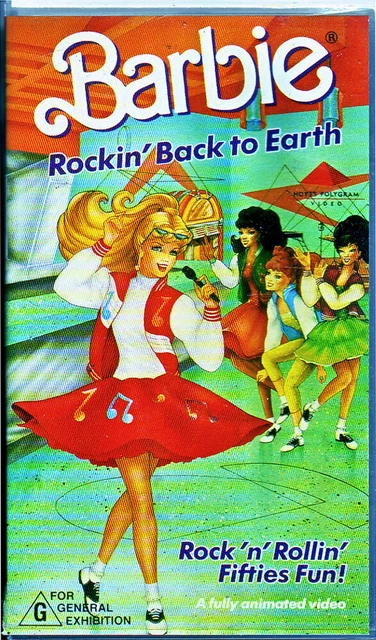 BARBIE ROCKIN' Back to Earth vhs PicClick AU