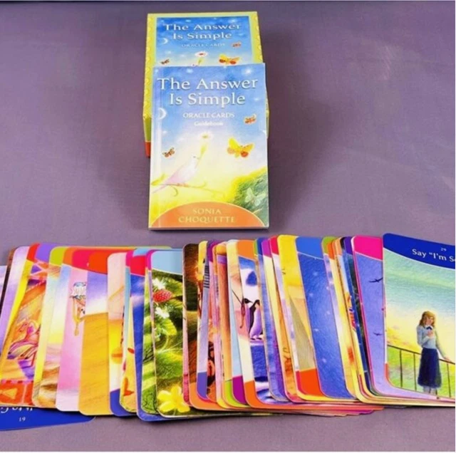 THE ANSWER IS Simple Oracle Cards and Guidebook by Sonia Choquette