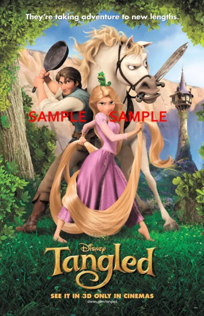 Tangled ( 11" x 17" ) Movie Collector's Poster Print (T2) - B2G1F