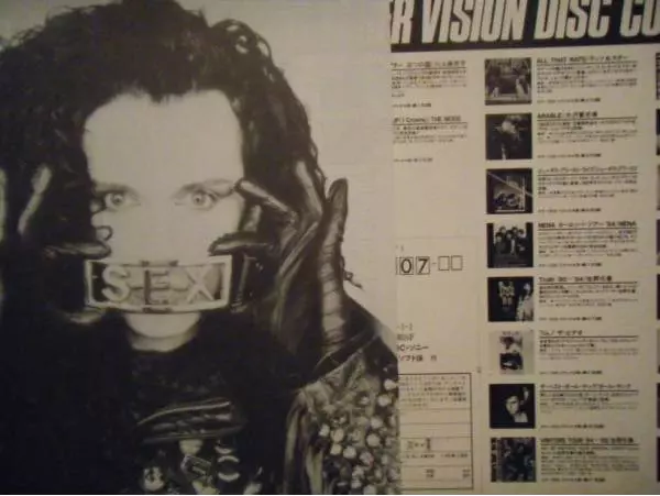 DEAD OR ALIVE/Pete Burns RIP IT UP: THE VIDEOS Japanese Laser Disc with OBI Rare 2