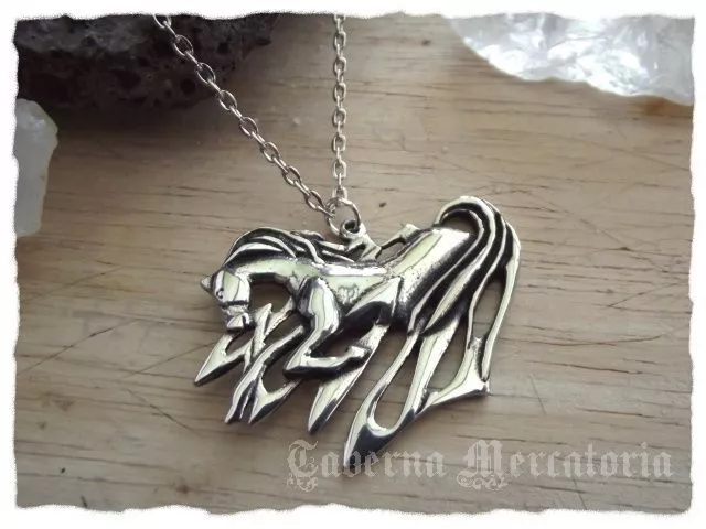 Keltische Halskette "Pferd im Wasser" - Cabyll-Ushtey - 46cm - St. Justin