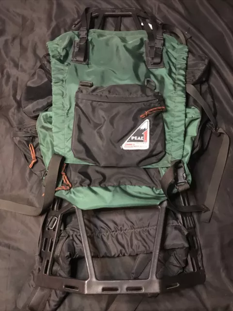 COLEMAN PEAK 1 Backpack Vintage External Frame Hiking Pack Camping Home Bag 26.00 PicClick