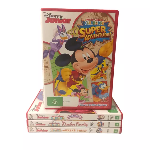 DISNEY DVD BUNDLE Mickey Mouse X 7 £15.00 - PicClick UK