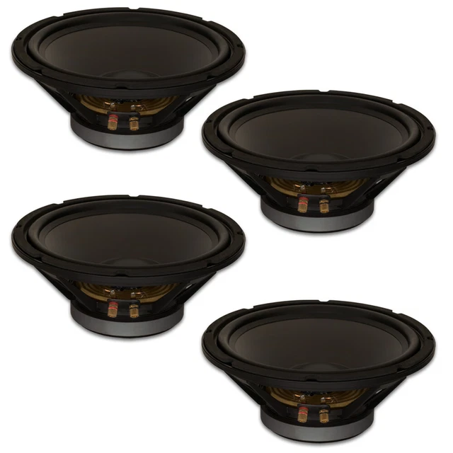 4 Goldwood Sound GW-12PC-8 Heavy Duty 8ohm 12" Woofers 450 Watt each Speakers