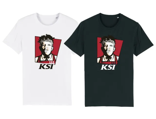 Mens Funny KSI KFC PARODY Joke Gift FAN YouTuber Regular Top T-Shirt