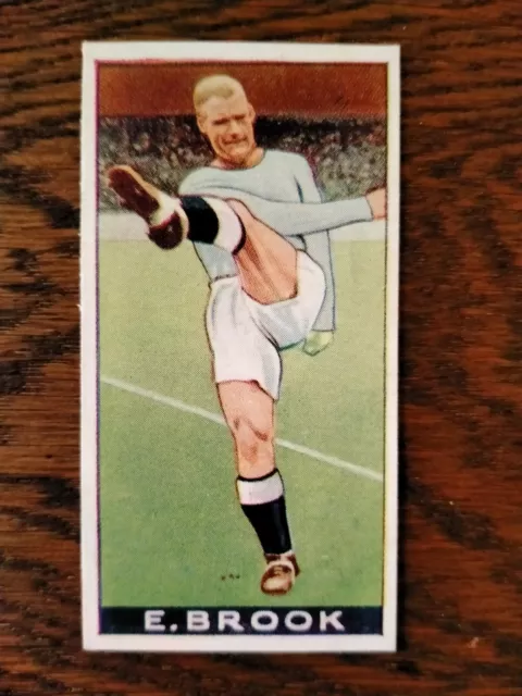 E. Brook Manchester City Amalgamated Press Football Fame Series 1936