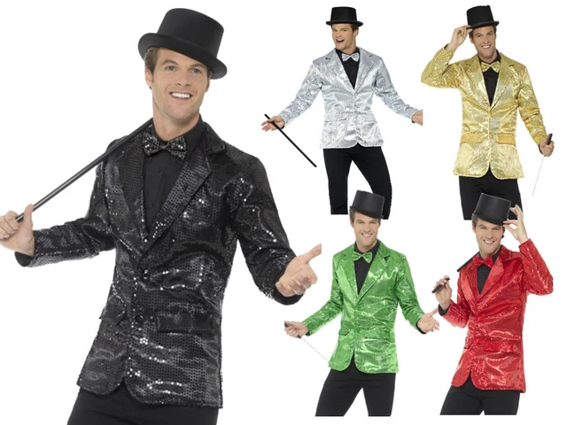 Mens sequin jacket fancy dress sale