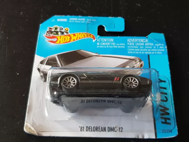 Hot Wheels: '81 De Lorean DMC 12 OVP