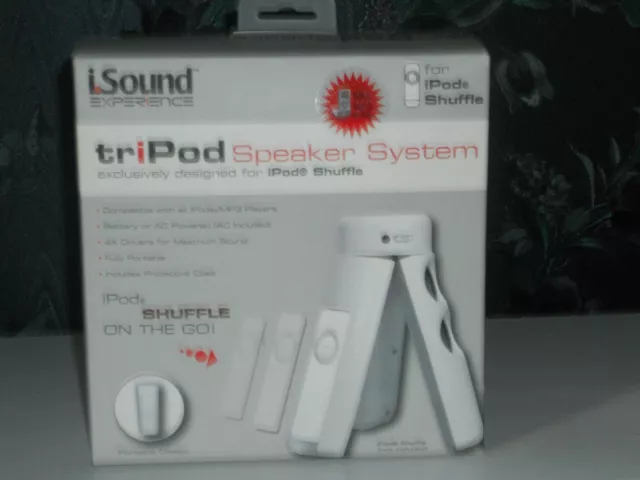I.Sound Experience tripod speaker system for ipod and mp3 players DG4N-832