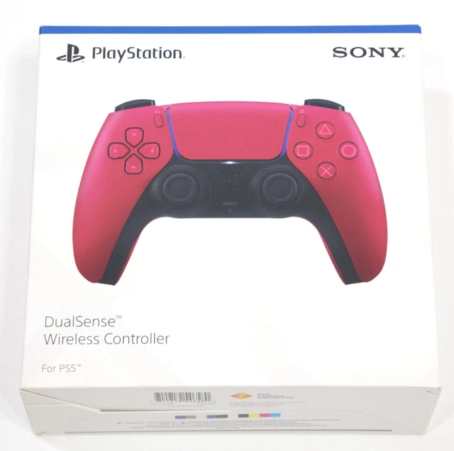 SONY PLAYSTATION 5 PS5 DualSense Wireless Hand Controller Cosmic Red