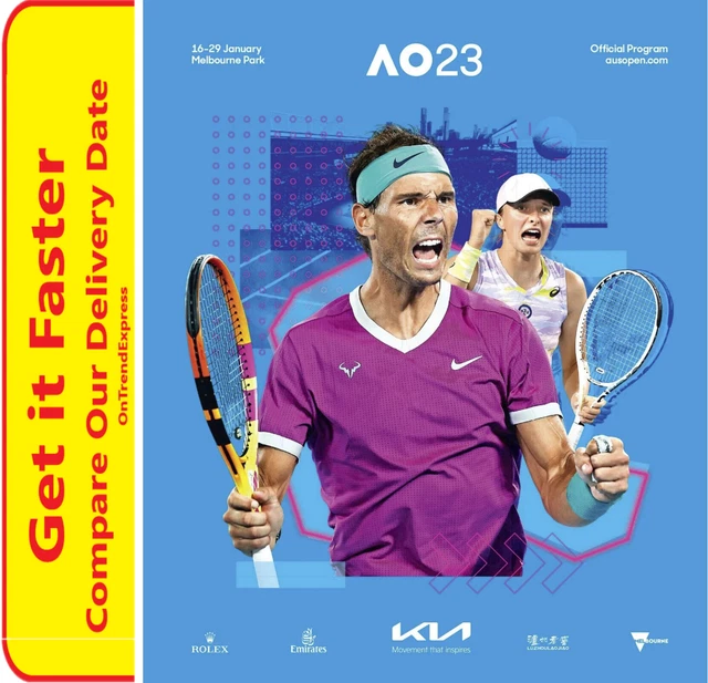 Australian Open 2023 Official Program FOR SALE! PicClick