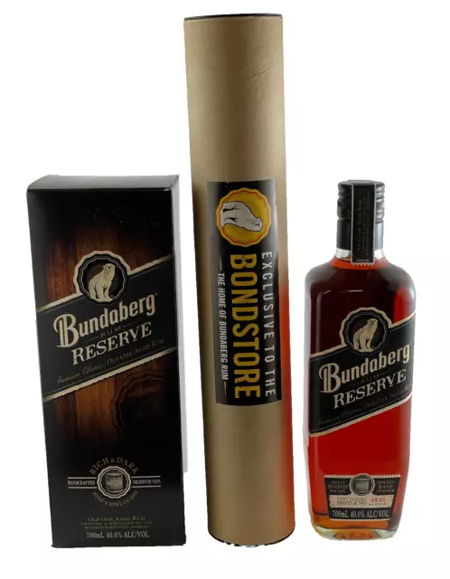 Rare Numbered Bundaberg Rum Reserve 4946 out of 5000, Certificate 2009 Release
