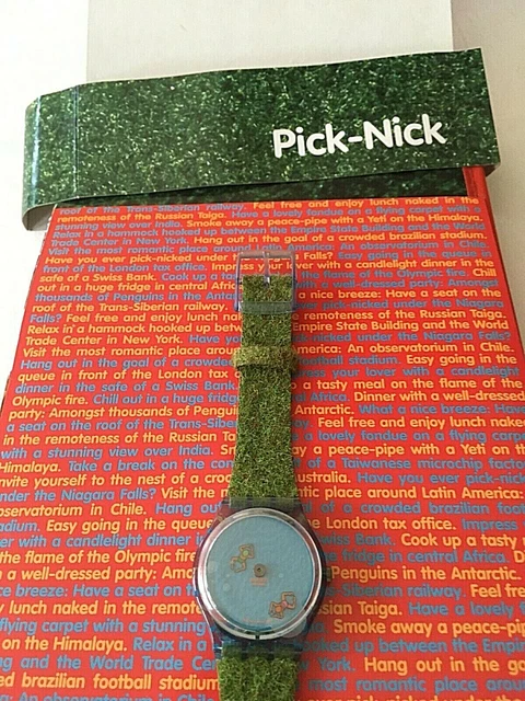 時計 Swatch Special PICK NICK GN197 Vintage Swatch GN197 Pick-Nick 2001 Original Box at 1stDibs