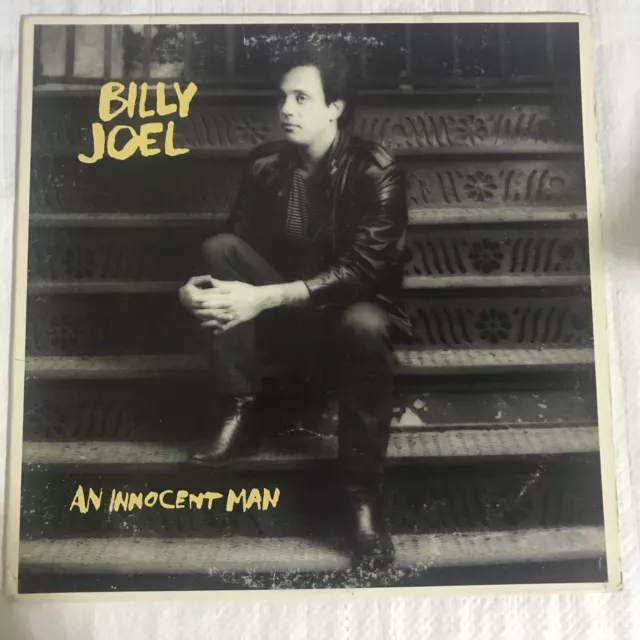LP Billy Joel, An Innocent Man (QC 38837) Hype Sticker! EARLY PRESSING