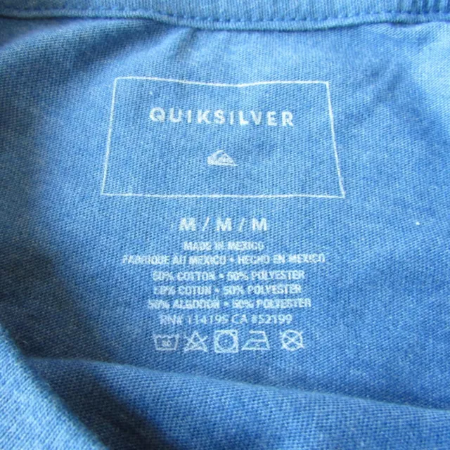 Quiksilver Boy's M/12 Short Sleeve Easy Way Out Graphic T-shirt Vallarta Heather 3