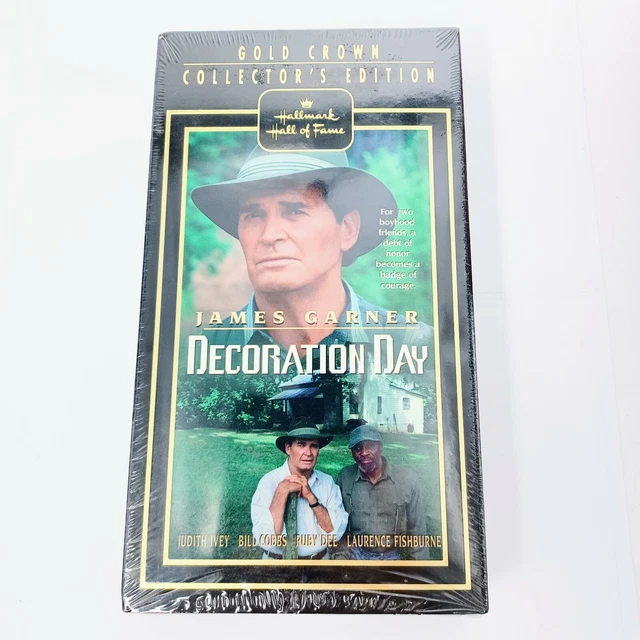 HALLMARK GOLD CROWN DECORATION DAY VHS 25113 James Garner. NEW