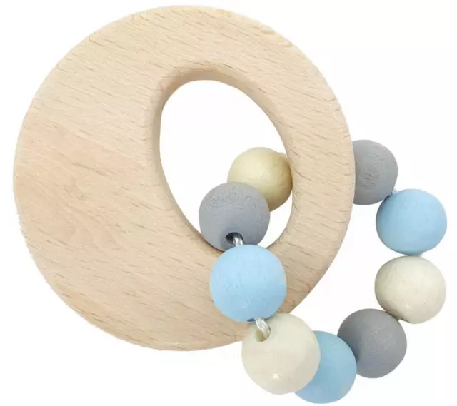 Baby Toy Gripping Rattle Ring Bxlxh 70x50x100mm New Baby Rattle Toy